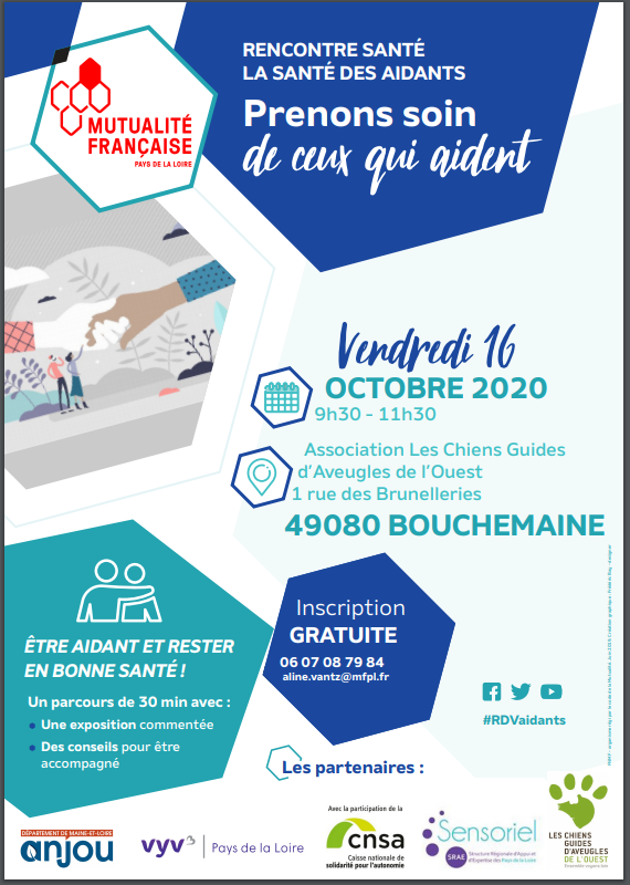 Affiche Prenons soin de ceux qui aident - 2020-10-16 Maine et Loire