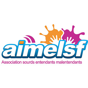 Logo AIMELSF, association sourds entendants malentendants