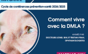 Affiche de la conférence représentant un oeil