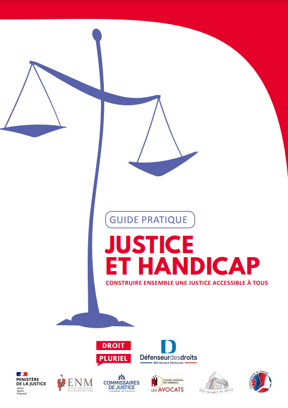 couverture guide justice et handicap