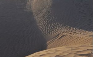 Image de randonneurs dans le désert
