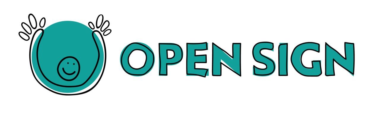 logo open sign