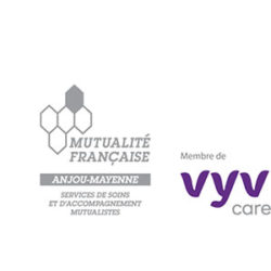 Logo Mutualité Française Anjou Mayenne VYV CARE
