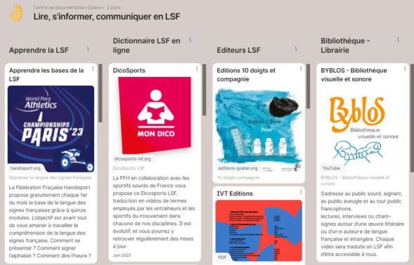 padlet lire informer communiquer