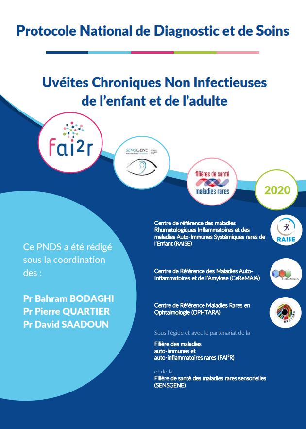 PNDS Uvéites chroniques non infectieuses de l'enfant et de l'adulte