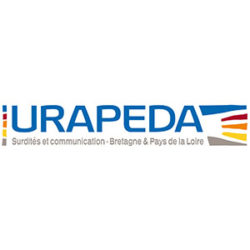 Logo URAPEDA, Surdités et communication