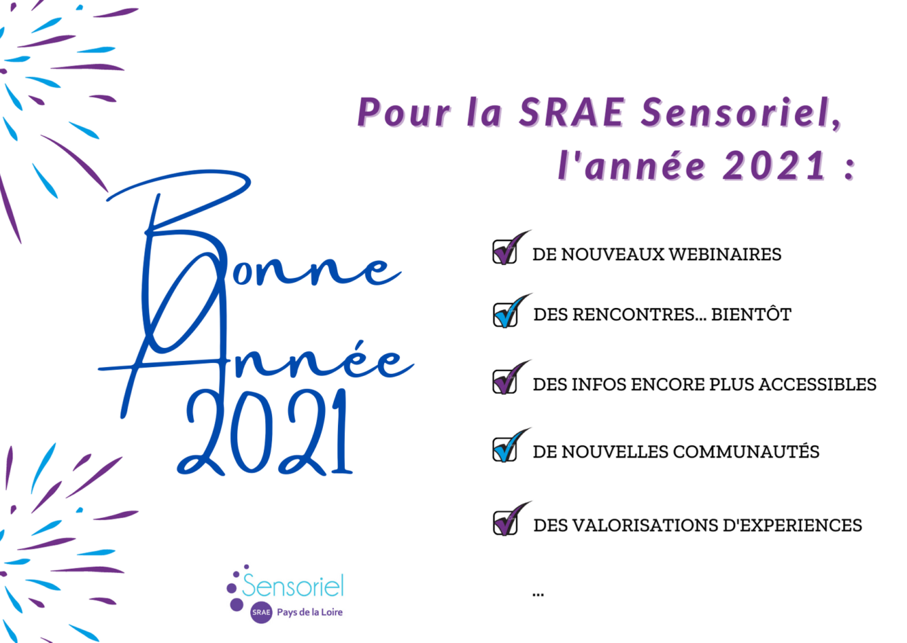 Voeux 2021 SRAE Sensoriel